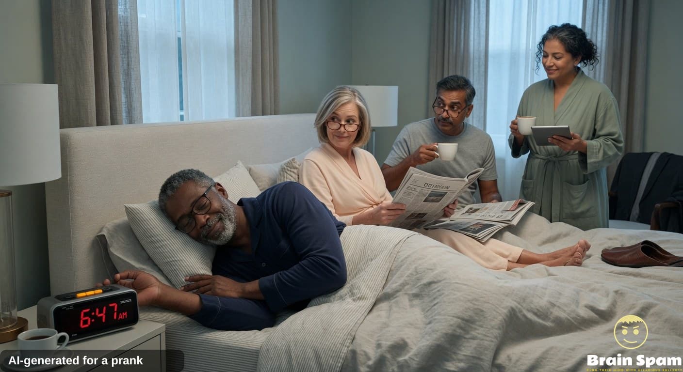 BREAKING EXCLUSIVE: MARCUS BELLWEATHER'S SNOOZE BUTTON COLUMN SENDS SHOCKWAVES THROUGH MORNING ROUTINES